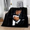 Elvis: Iconic Legend Blanket Warmthful Decor Suitable for Picnics Livingroom Bed Four Seasons Universal Digital Print