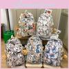Zaino per Bambini con Animali dei Cartoni Animati in Nylon Leggero con Spallacci Comodi per l'Uso Scolastico