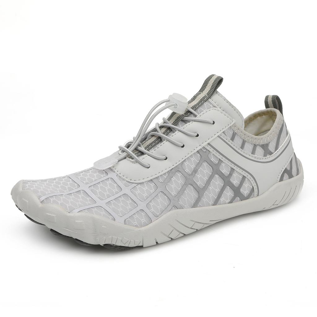 Sapatos de praia de cinco dedos para exterior, sapatos de natação e vadeio para casais, sapatos anfíbios para riachos e vias navegáveis para homem e mulher