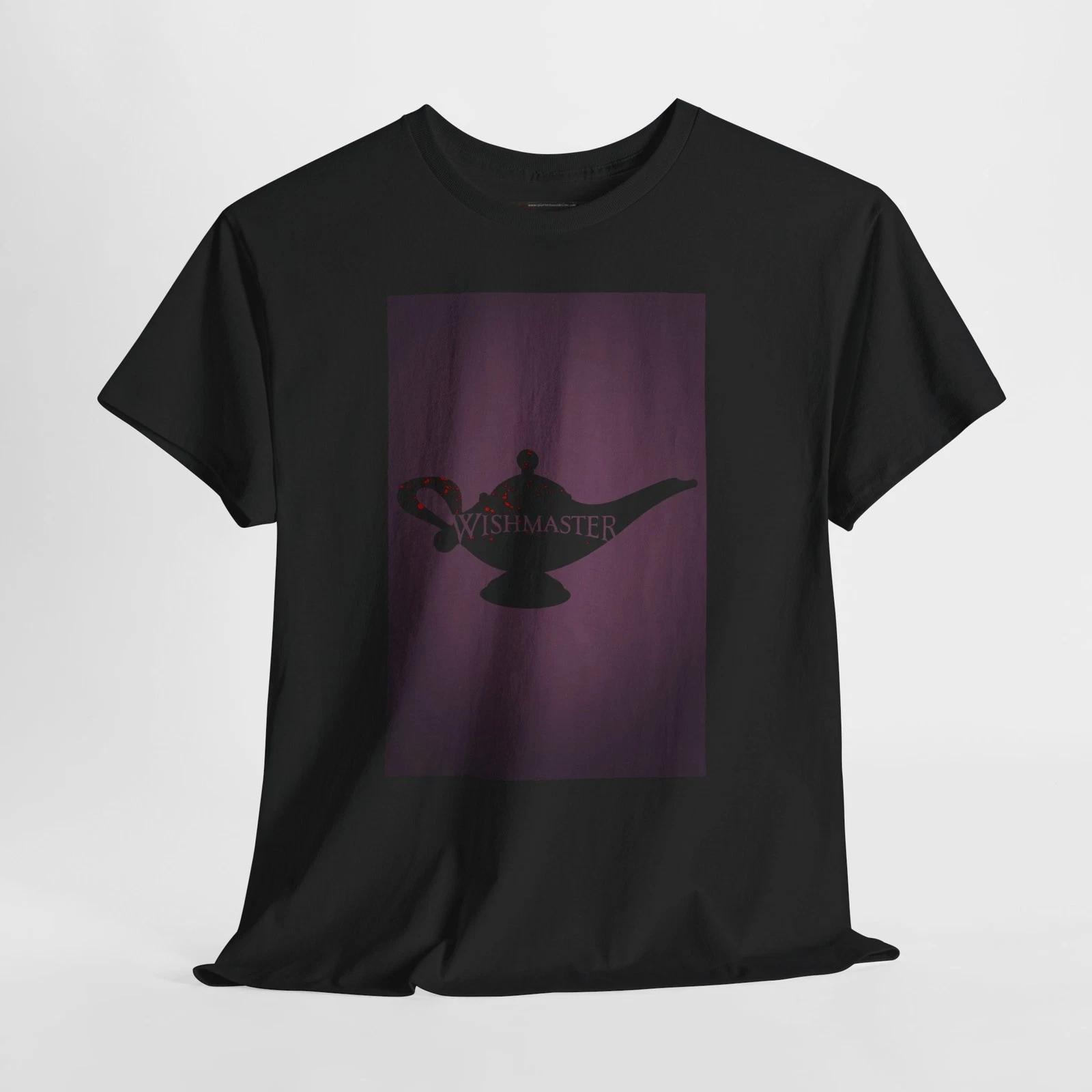 Wishmaster 1997 Retro Movie Poster Horror Unisex Graphic T-Shirt S