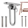 304 Stainless Steel Suspension Bracket Hammock Mount Ceiling Hook Anchor Hanger For Outdoor Hanging Swings Chairs Hammocks