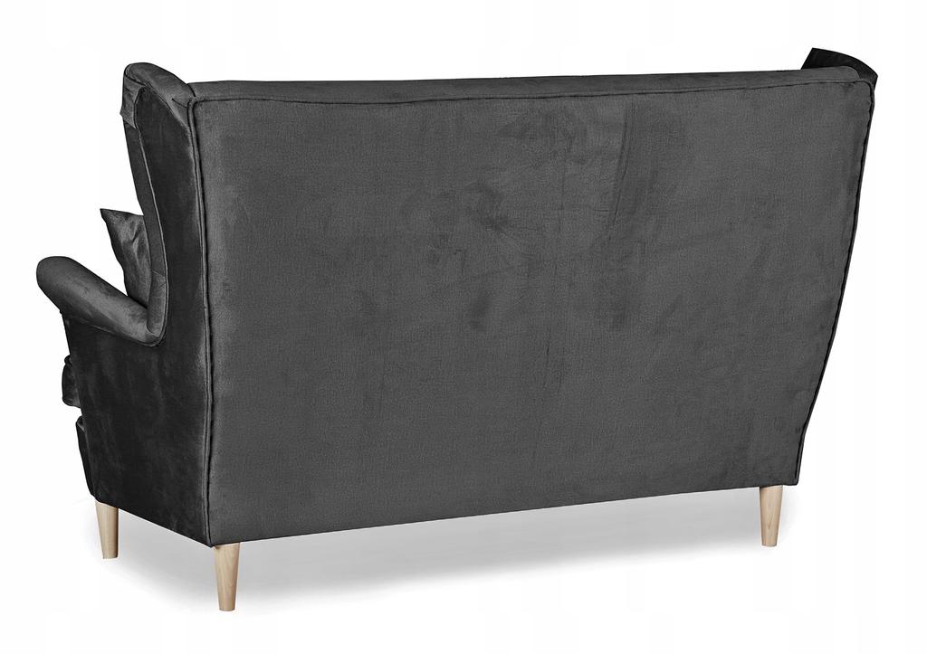 Zestaw wypoczynkowy mebli uszak Ari sofa fotele pufy Family Meble komplet