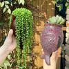 Rustic Style Fish Flowerpot Wall Hanging Wall Mounted Planter New Vintage Planter Pot  Courtyard