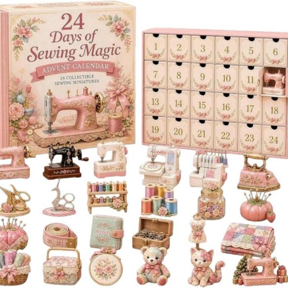 Ornaments 24 Days Advent Calendar Decorations Christmas Gifts Christmas Advent Calendar Gift