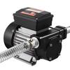 Fuel Transfer Pump 230V, 16 GPM 60 L/min, AC Electric Oil Transfer Pump for Diesel Kerosene Biodiesel, with Auto Fuel Nozzle & 2 Hoses, 45 ft/13.7 m