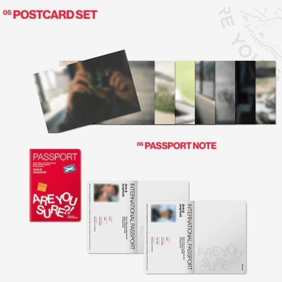 BTS Jimin x Jung Kook Are You Sure?! Season2 PHOTOBOOK