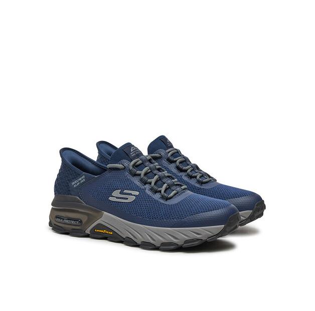 Мужские кроссовки Skechers -слипы: max protect - assembly 237309, nvy granatowy