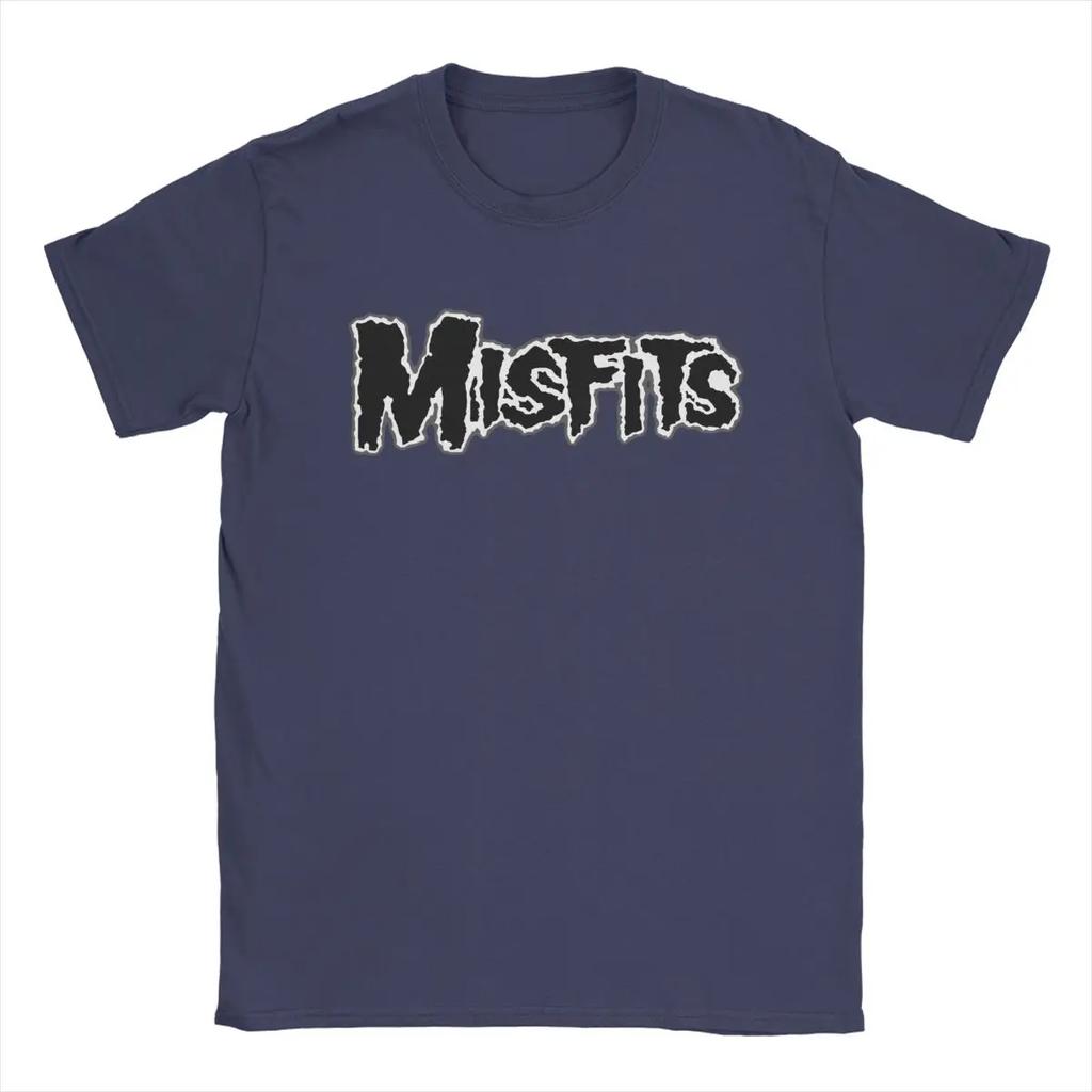 Misfits-Symbol Men's T Shirt Novelty Tee Shirt Short Sleeve Crewneck T-Shirt 100% Cotton Party Clothing