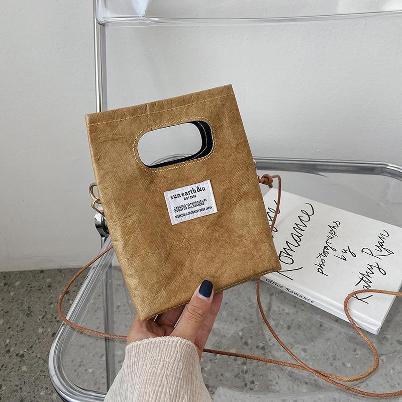 

Mini messenger small bag women s bag 2025 spring and summer new trendy fashion foreign style portable shoulder bag versatile small square bag хаки