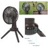 Camping Fans for Tents 10400mAh USB Rechargeable Battery Operated Fans with LED Lantern Folding Tripod Cordless Portable Fan