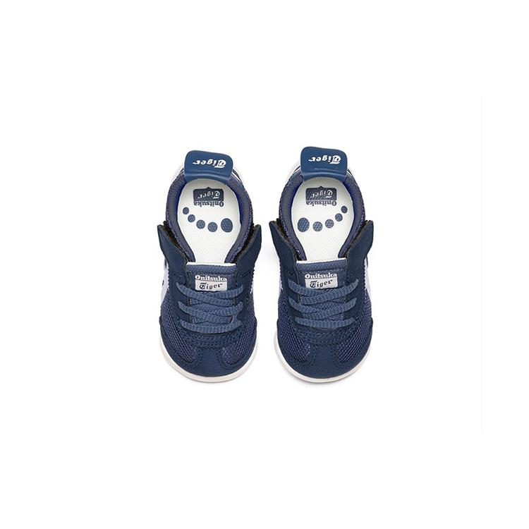 Onitsuka Tiger MEXICO 66 Abrasion Resistant Low top Toddler Shoes Dark Blue Infant And Toddler 1184A129-400