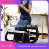 Ergonomic Solid Wood Rocking Kneeling Chair - Posture Support & Spine Alignment Aid