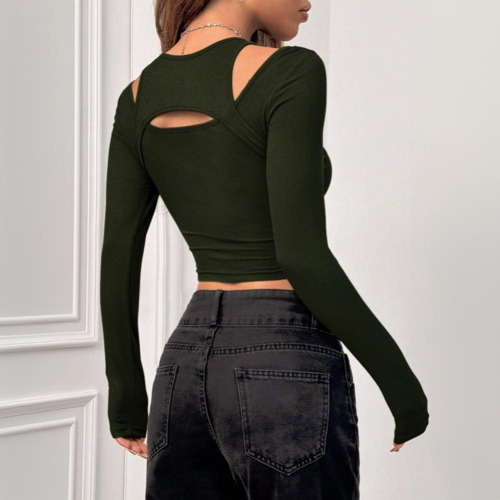 2024 Autumn/Winter Women's European & American Street Style Trendy T-Shirt