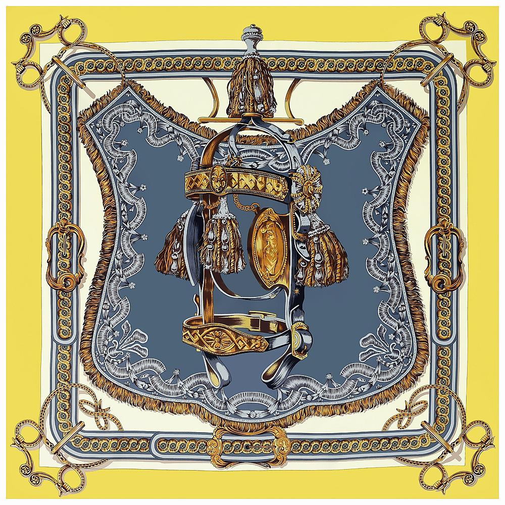 POBING Silk Scarf Women Large Shawls Horse Print Stoles Square Bandana Luxury Kerchief Big Hijab Scarf Female Foulards 130CM