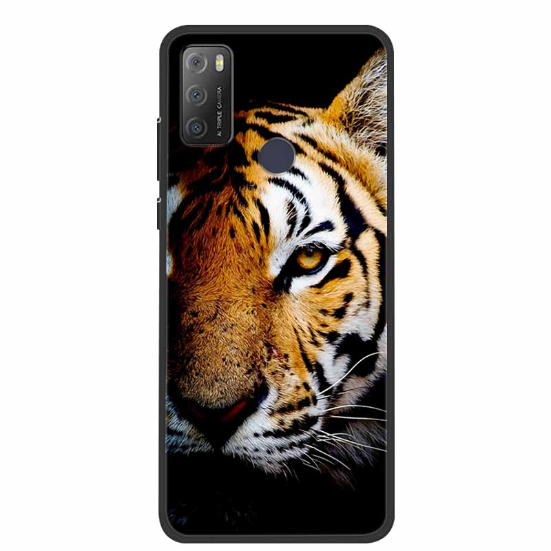 Pro Alcatel 1S 2021 Case Luxusní silikonový TPU měkký kryt na telefon pro Alcatel 1S 2020 Nárazuvzdorný roztomilý TPU nárazník Fundas Coque