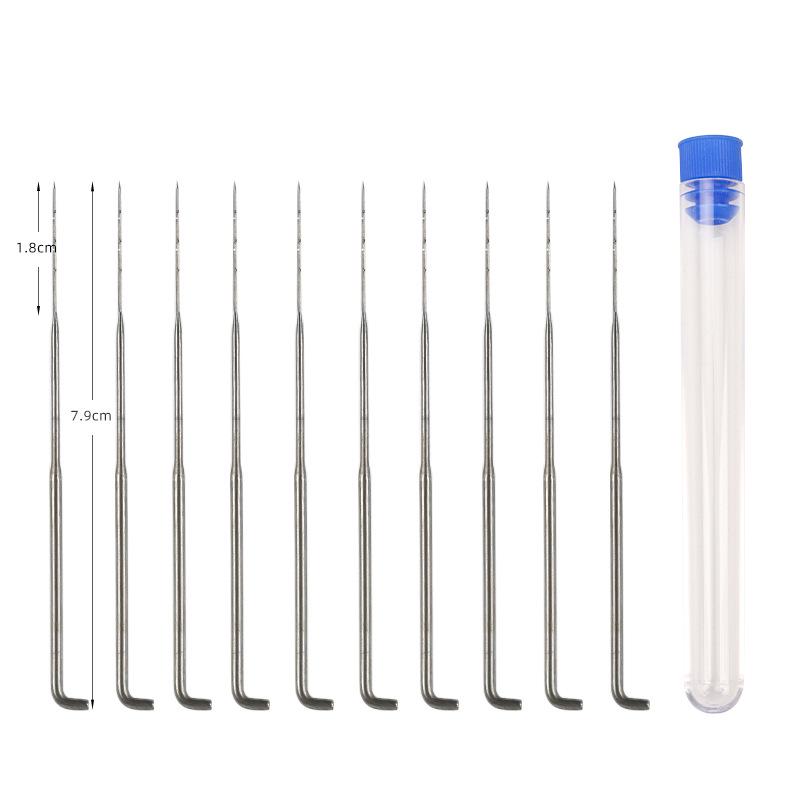 Wool Felt Needle Set with Wooden Handle - 8, 7, 3 Needles for Felting Cats & Dogs