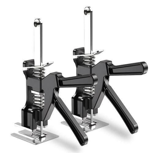 GHDVOP Jack Stand Tool, Mini Jack, Hand Jack, Hand Lifting Tool, Trailer Jack, Maximum Load Capacity 220kg, Heavy Lifting Tool for Washing Machines, D