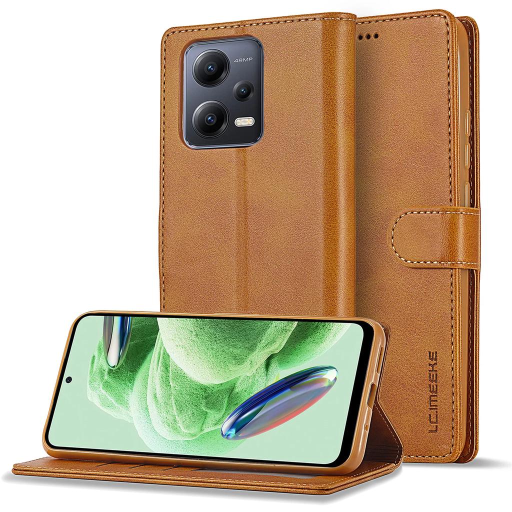 Leather Phone Case for Xiaomi Redmi Note 14 13 12 13C 14C 14R A3 A4 + Plus Pro 4G 5G Flip Wallet with Card Holder