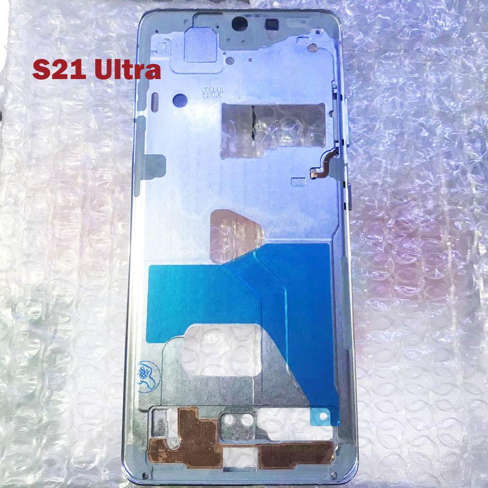 For Samsung Galaxy S21 G991 / S21 Plus G996 / S21 Ultra G998 Housing Middle Frame Bezel Plate