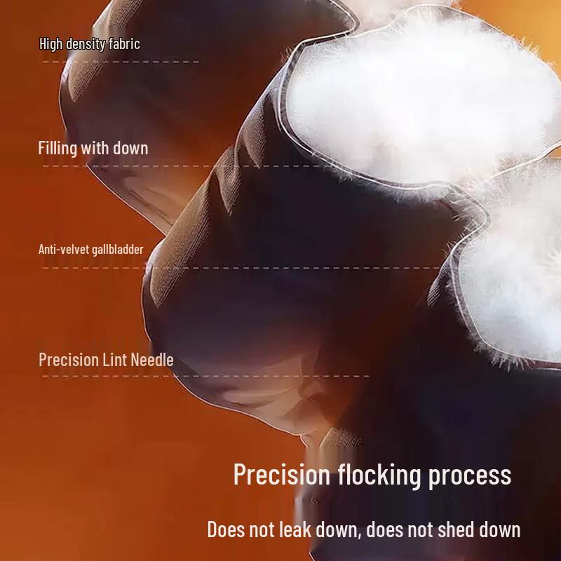 TRIES Men's Short Suit Down Jacket