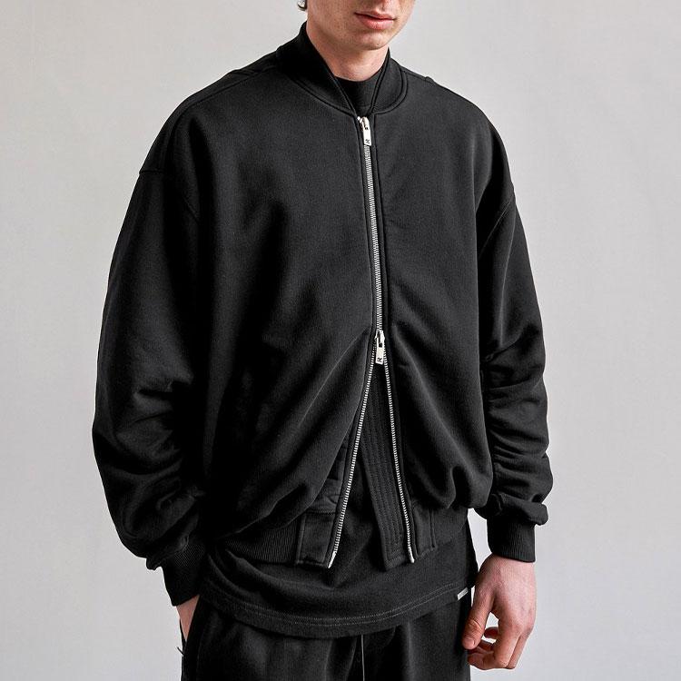 Represent Jackets Men's Black Baseball Collar Moderate Other M04081-01
