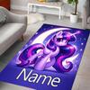 Custom personalization My Little Pony Area Rug - Perfect For Kitchen, Bathroom,Laundry Room Decor Large Size Available,Gift All Seasons