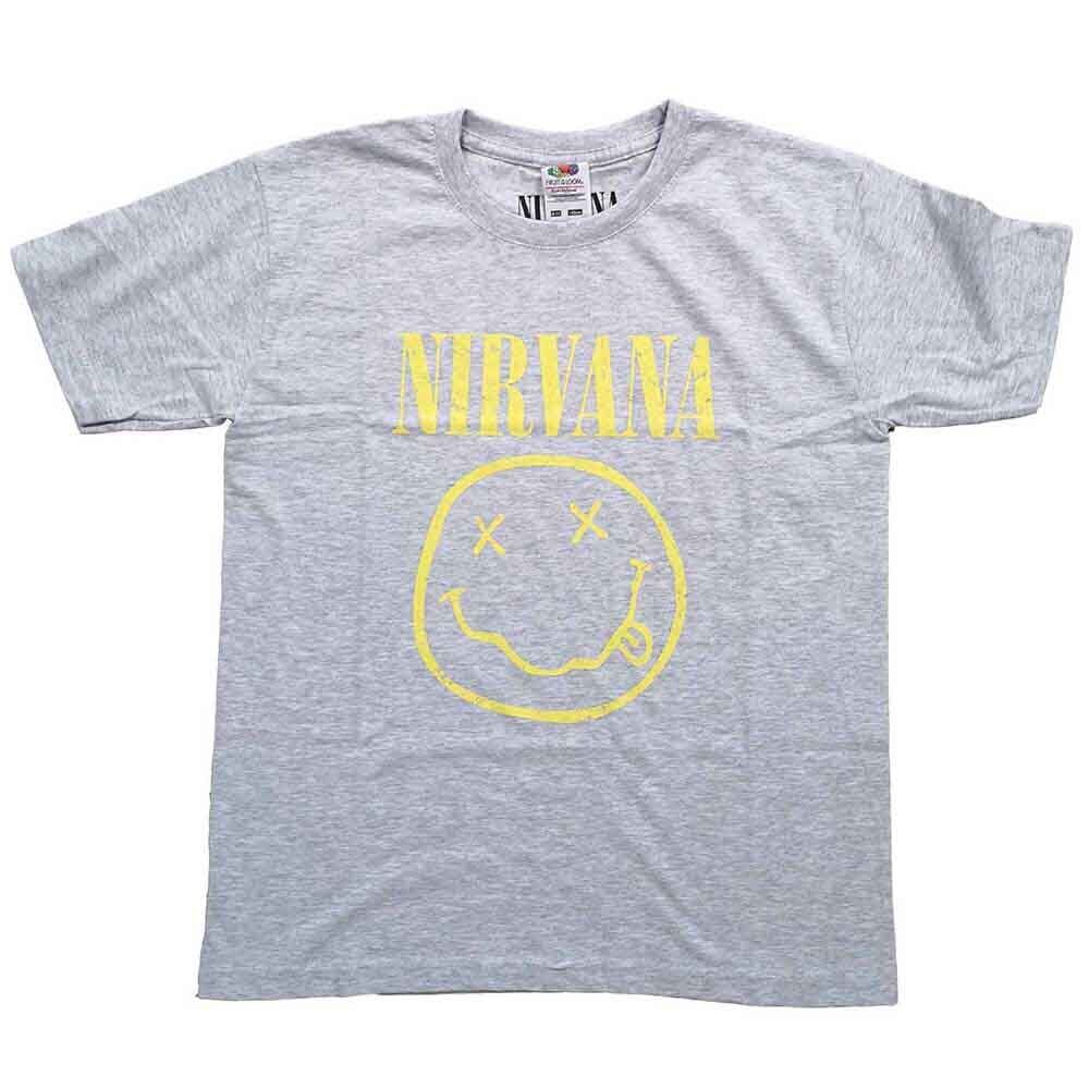 26 Nirvana Yellow Official Boys T-Shirt - Unisex T-Shirt L