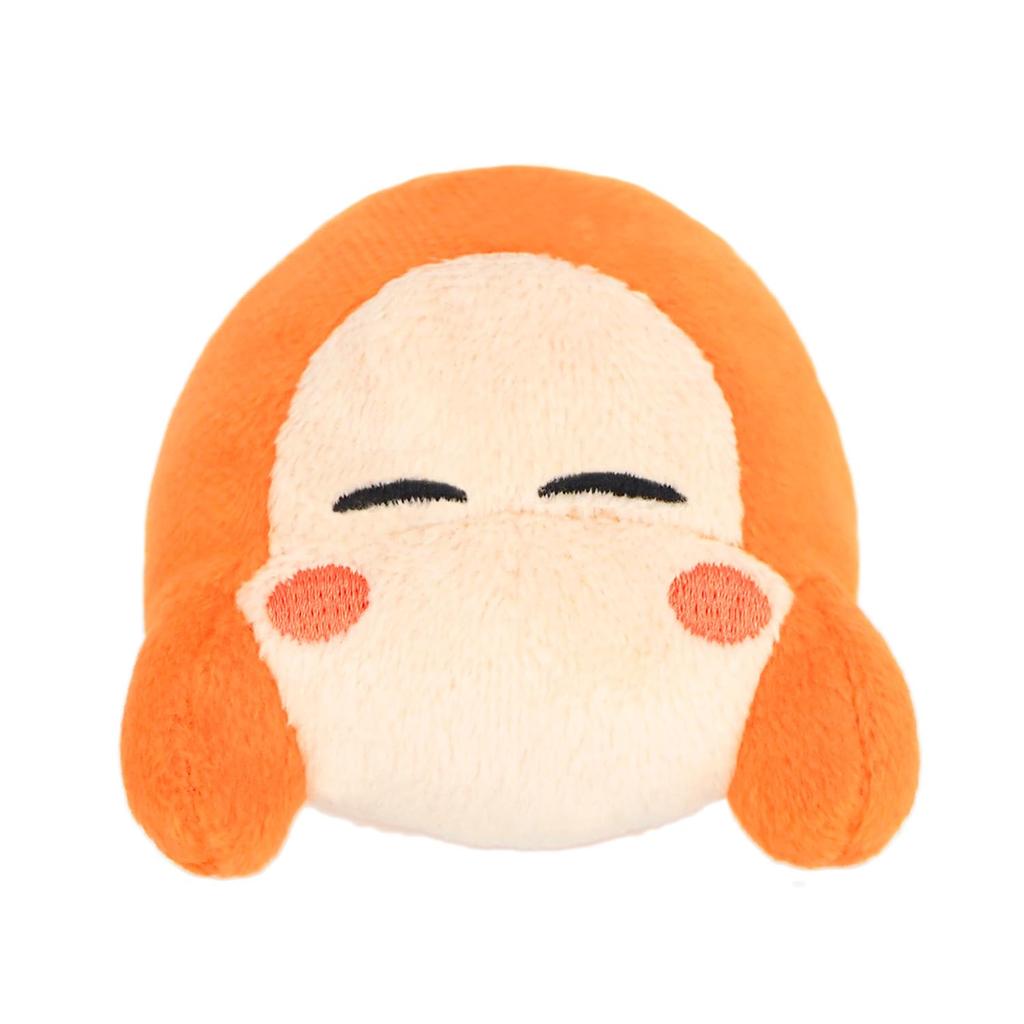 Sanei Boeki Kirby of the Stars Kirby Play with Waddle Dee Amazingly Stackable Plush Toy Waddle Dee (Sleeping) W6 x D7.5 x H5cm Plush Toy KPWW09