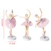 3 Stück Ballettmädchen Kuchen Tanzende Geburtstagsdeko Baby Mädchen Gastgeschenk Happy Birthday Deko