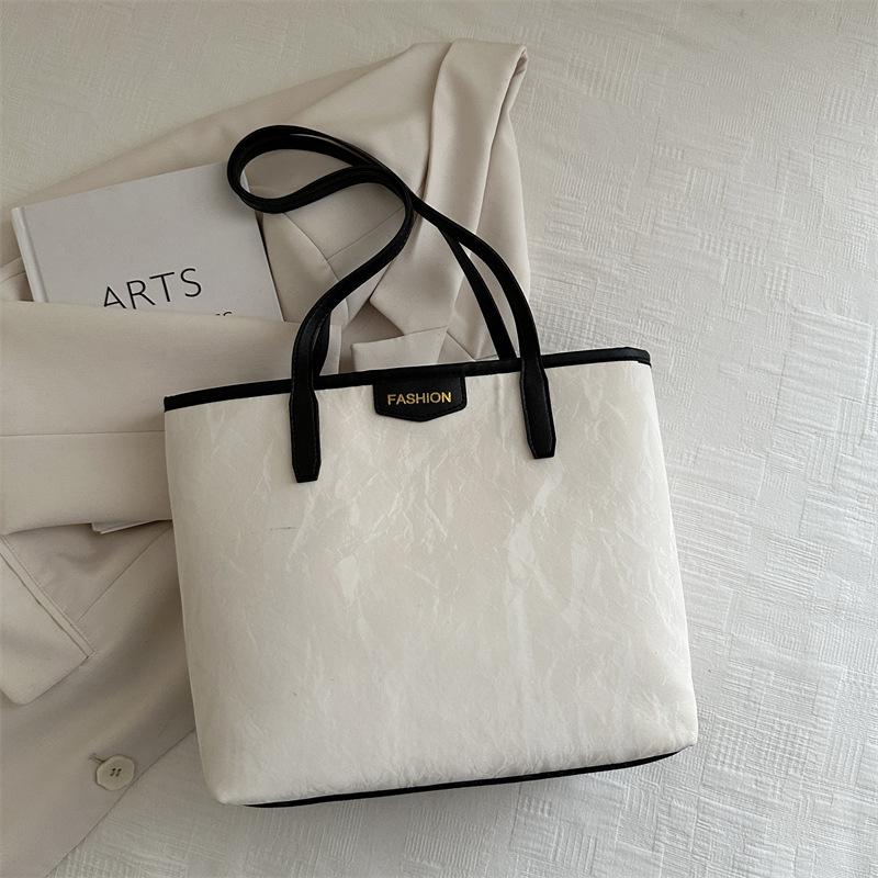 2025 New Large Capacity Retro Textured Tote Bag Versatile Premium Shoulder Bag Fashion Women's Bag
