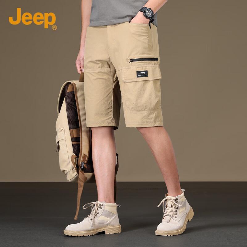 JEEP Men s Summer Loose Fit Cargo Shorts 4XL