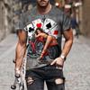 2026 Mode Street Motorcycle Schönheitsbild Druck Herren T-Shirt Street Element Cool Rundhals
