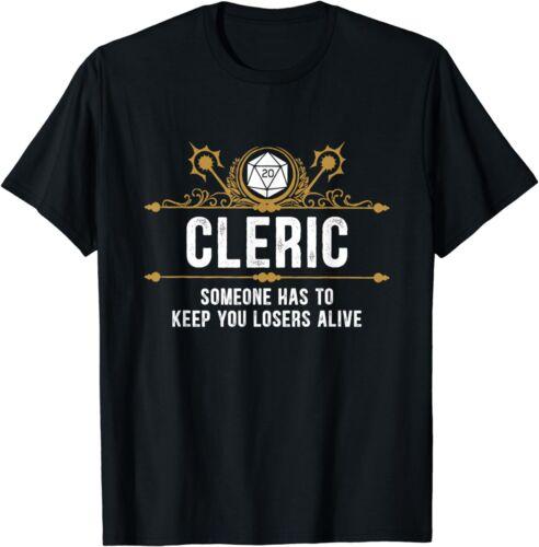 Someone Has To Keep You Losers Alive Cleric T-Shirt - Men s Summer Cotton Graphic Tee S разноцветный