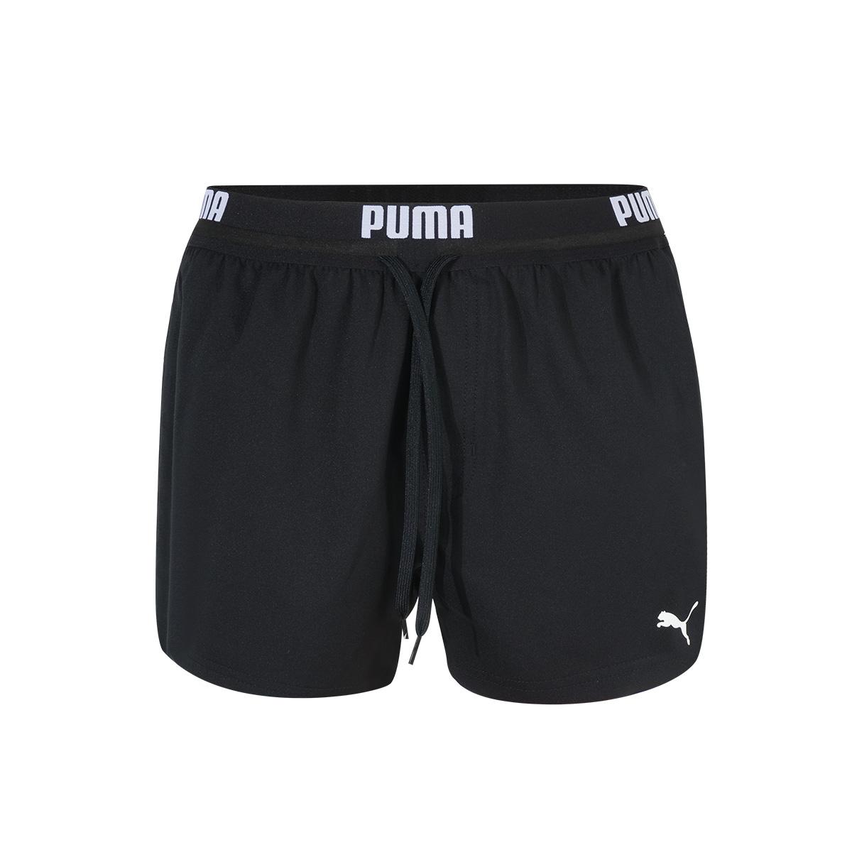 

Puma Letter Logo Comfortable Elastic Waist Flat Angle Sports Training Swim Shorts Men swim shorts Black 100003230-200 M