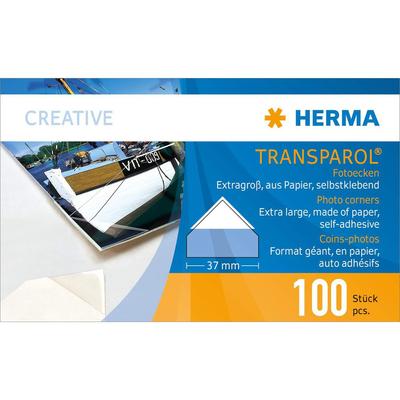 Herma Büyük Şeffaf Fotoğraf Köşeleri 100'lü
