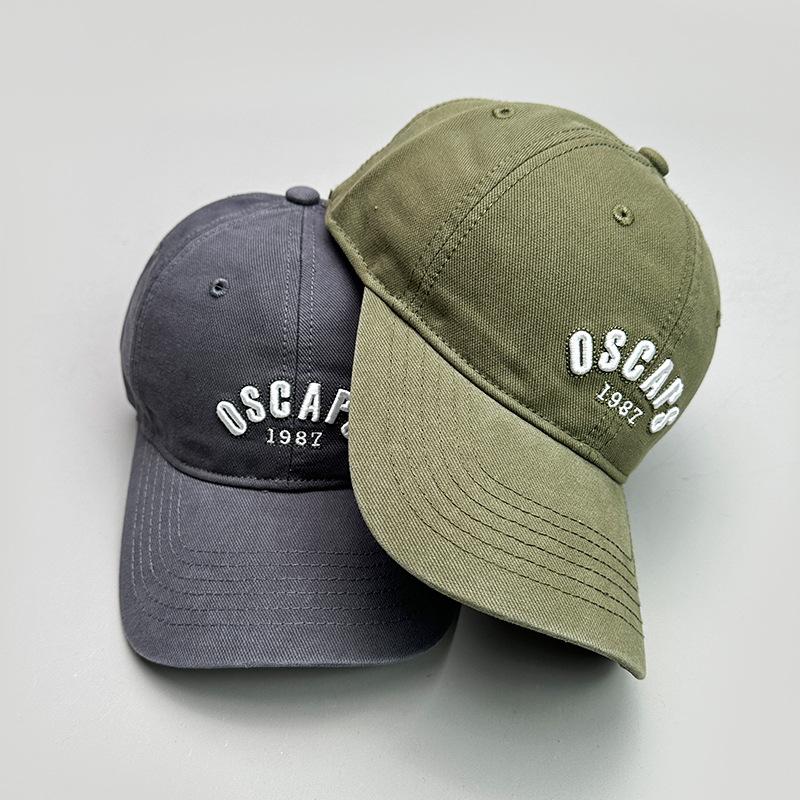 Casual Versatile Letter Embroidery Baseball Cap Men'S And Women'S Shade Outdoor Travel High Quality Fashion