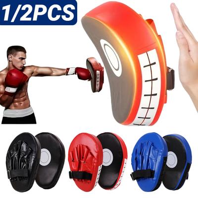 Boxing Pad Hand Target Gloves Training Focus Taekwondo Muay Thai Mixed Martial Arts Glove Mma Pu Karate Fight Adults Kids