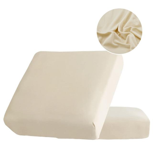 Soft Elastic Sofa Seat Cushion Covers Pure Couch Slipcovers Furniture Protector for Home Living Room Banquet Thin Sofa Covers