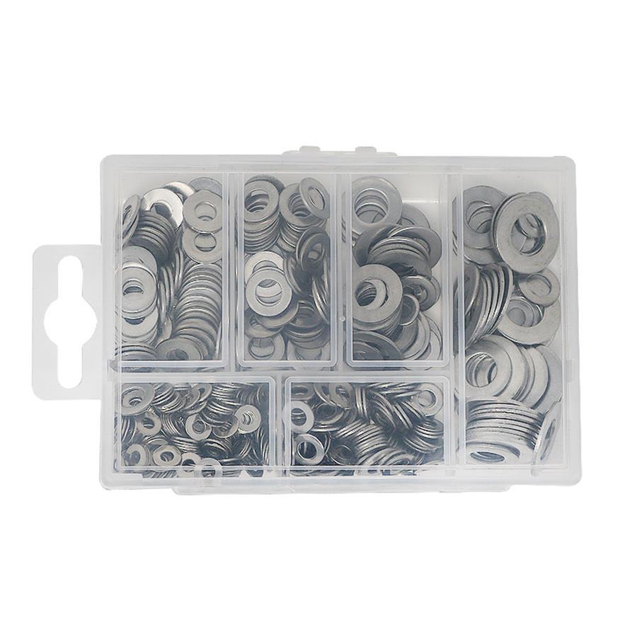 660x Mixed Metal Ultra-thin Flat Washer Gasket Anti-corrosion M3 M4 M5 M6 M8 M10
