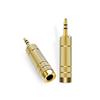 Headset 3.5 To 6.5 Converter 3.5mm Male To 6.5mm Female Jack Plug Microphone MIC Audio Adapter for