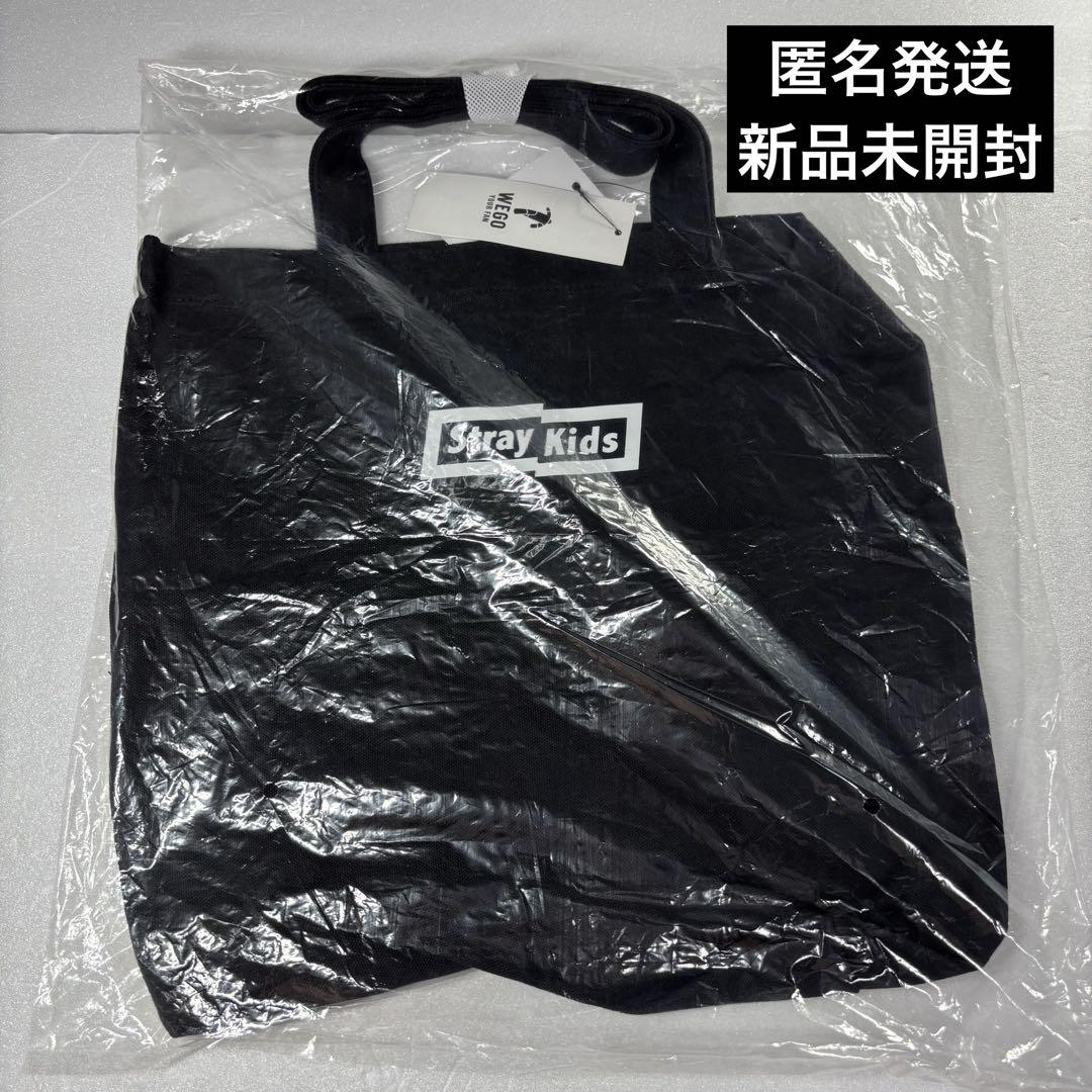 

[Б/У] Сумка-тоут Stray Kids WEGO, Эко-сумка, Черный