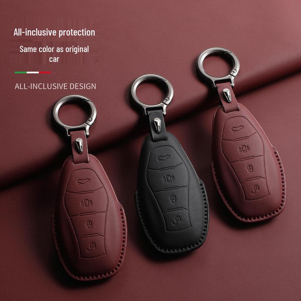 Customized Hongqi Key Cover for H5, HS5, H9, HS3, H6, EQM5 (2024 Models)