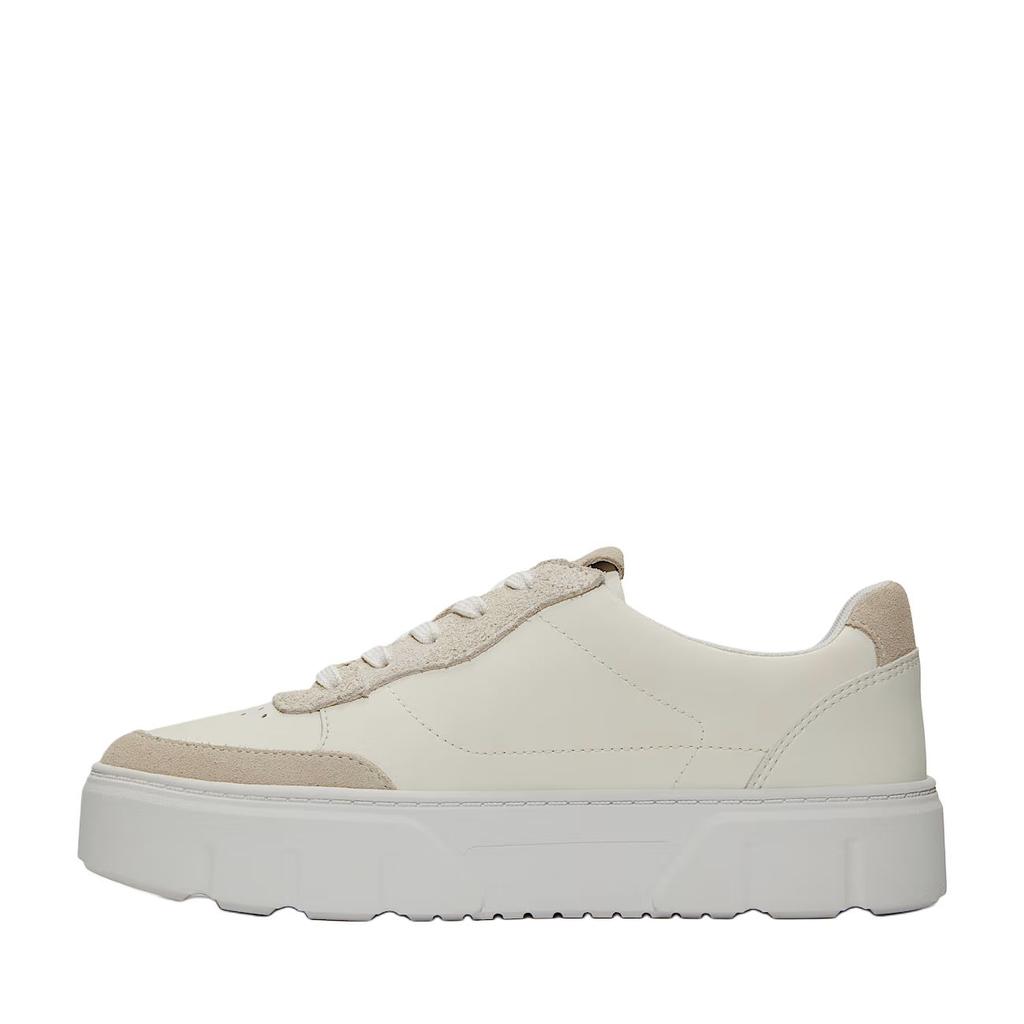 Timberland Laurel Court Versatile Comfortable Slip-Resistant Durable Low-Top Sneakers Women sneakers White TB0A41C8EUO
