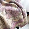 New Rose Thickened Imitation Cashmere Scarf Women's Autumn and Winter Warm Shawl Scarf