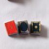 3 Pcs Miniature Books Multi-use Handmade Paper Miniature Books Display for Home