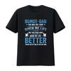 Funny Father S Day Bonus Dad From Daughter Son Wife T Shirt Vintage Washed Casual Top For Everyday Wear Breathable Homme