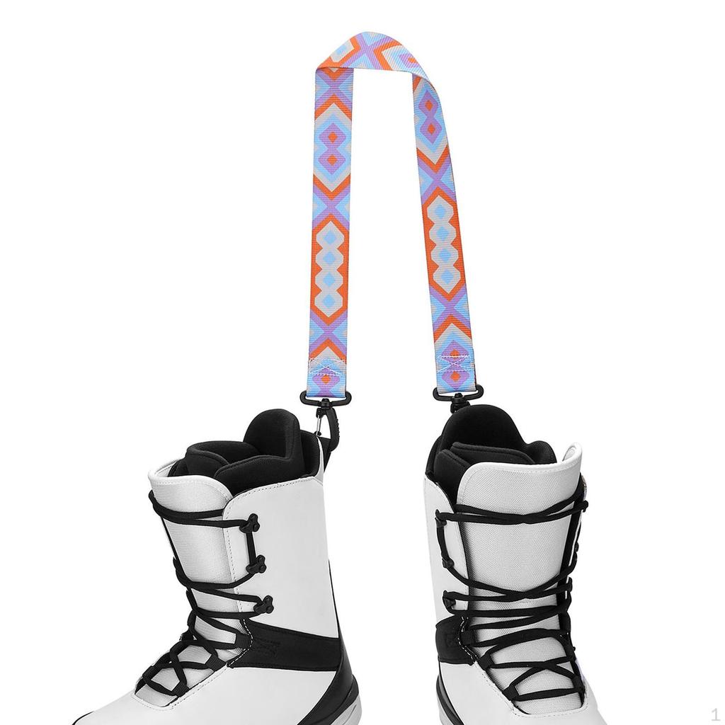 Snowboard Boot Carrier Strap Equipment Accessories Roller Skate Leash Skis Belt Up Hands for Ice
