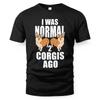 2025 Fashion Summer Corgi T-shirt For Men Humour Funny Print Graphic Crewneck T Shirts Outdoor Sports Streetwear Women Tee Top