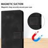 Wallet Case for Honor X6c 4G/X6b 4G/X6a 4G/X5b/X5b Plus Solid Color Leather Protective Phone Cover