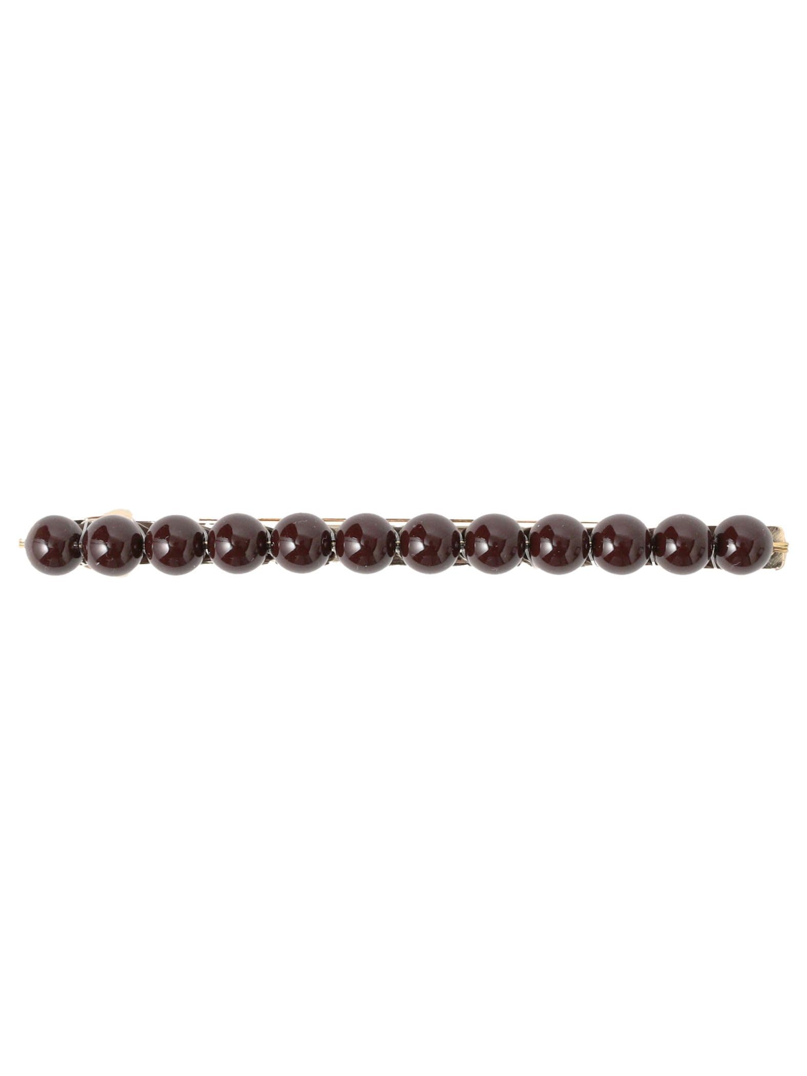 

Beams Boy Lacquer Pearl Barrette, Women s, Brown, One Size